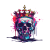 King Skull Crown