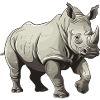 Nashorn Tier