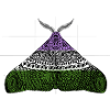 Genderqueer pride Moth Motif A