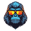 Fête Gorilla Cool Head