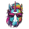 Einhorn Kopf