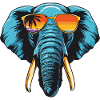 Elephant Cool Head Party