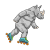 Nashorn Inline skating Rollschuhe