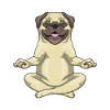 Dog Yoga Fitness Meditation