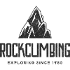 Kletterlogo mit einem Berg