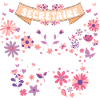 Papillon Femme Secrétaire Retraite
