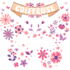 Papillon Femme Coiffeuse Retraite