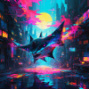 Neon Manta