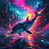Neon Narwhal