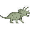 Triceratops Design - Dinosaur
