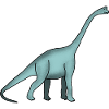 Brachiosaurus - Langhals