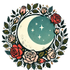 Crescent Moon Roses