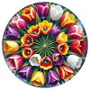 Tulpenkranz bunt