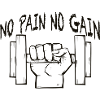 No pain no gain