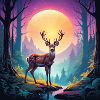 Deer in the forest