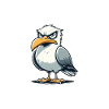 Bevor du fragst nein, Möwe