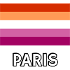 Lesbian Pride Flag Paris