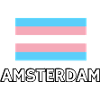 Trans Pride Flag Amsterdam