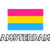 Pan Pride Flag Amsterdam