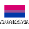 Bi Pride Flag Amsterdam
