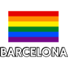 Pride-Flagge Barcelona Pride-Monat, Pride-Marsch