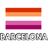 Lesbian Pride Flag Barcelona
