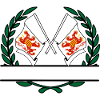 Flags Limburg Belgium laurel wreath banner