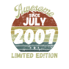 Awesome since July 2007 - Birthday