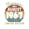 Awesome since August 1967 - Birthday