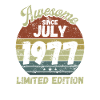 Awesome since July 1977 - Birthday