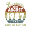 Awesome since August 1987 - Birthday