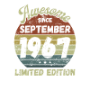Awesome since September 1967 - Birthday