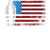 Bartender Mixologist American Flag