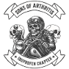 Sons of Arthritis Ibuprofen Chapter Biker