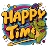 Happy Times Dinosaur - Humor