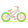 BMX Rad Retrowave Look