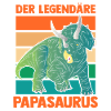 Papa Père Dino Dinosaure Papasaurus