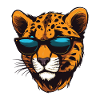 Fête Cheetah Cool Head