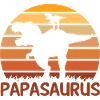 Dad Father Dino Dinosaur Papasaurus