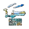 Carte à l’aquarelle Îles Caïmans
