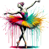 Ballet dancer with tutu