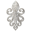 Octopus ornamental filigree Polynesia