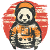 Panda Astronaut