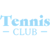 Tennis Club Pocket print - Blue