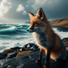 Fuchs am Meer