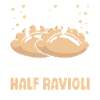 Half pierogi Half ravioli