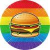 LGBTQ Hamburger