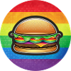 LGBTQ Hamburger