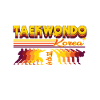 Design de taekwondo rétro cool