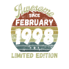 Génial depuis février 1998 - Anniversaire